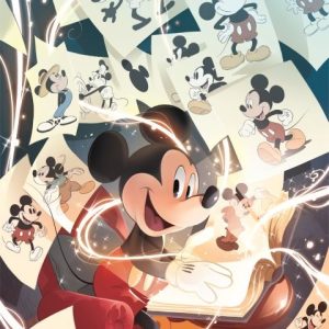 Puzzel (1000stuks) – Disney 100 – Mickey illustrato