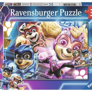 Puzzel (2x12stuks) – Paw Patrol The Mighty Movie