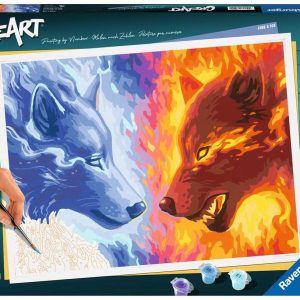 CreArt Schilderen op nummer – Fire & Ice