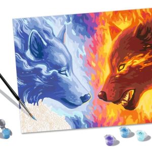 CreArt Schilderen op nummer – Fire & Ice