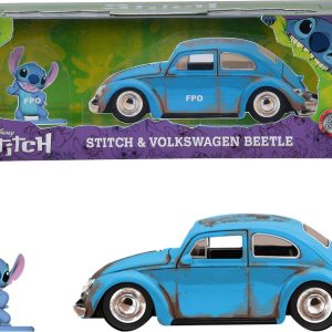 Disney Lilo & Stitch – Stitch & 1959 Volkswagen Beetle (1:24)