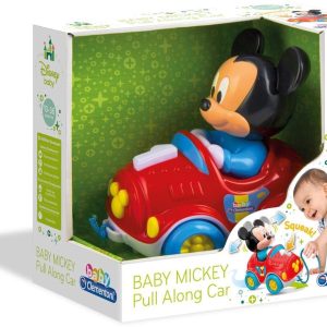 Disney Baby Clementoni – Pull Along Baby Mickey Car