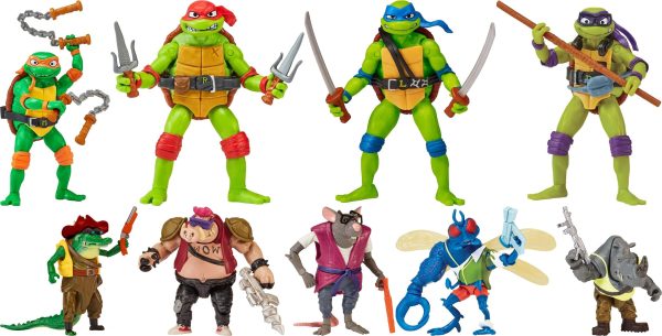 Teenage Mutant Ninja Turtles - Movie Basis Figuur (Wave1) - Michelangelo