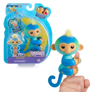 Fingerlings 2.0 Basic – Aapje Leo (blauw)