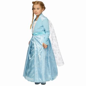 Kostuum Prinses (blauw) – 116