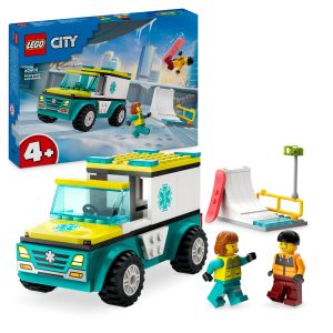 LEGO City Ambulance en snowboarder – 60403