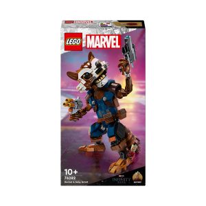 LEGO Marvel The Infinity Saga Rocket en Baby Groot – 76282