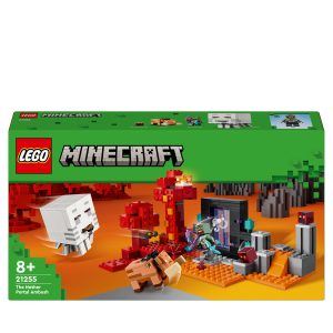 LEGO Minecraft Hinderlaag bij het Nether-portaal – 21255