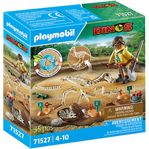 PM Dinos – Opgravingsplaats met dinosaurusskelet 71527