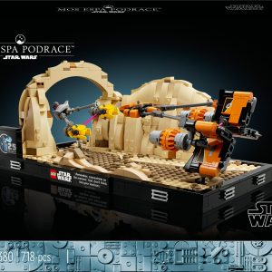 LEGO Star Wars Mos Espa Podrace diorama – 75380