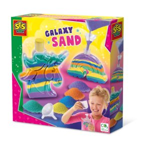 SES Creative – Galaxy Sand – Flesjes unicorn en regenboog