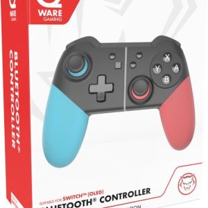 Qware Gaming Switch Controller – rood/blauw