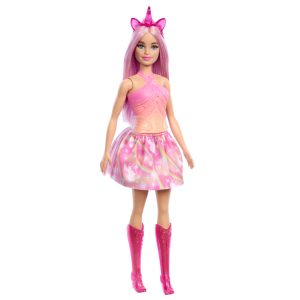 Barbie A Touch Of Magic – Eenhoornpop (assorti) – 1 exemplaar