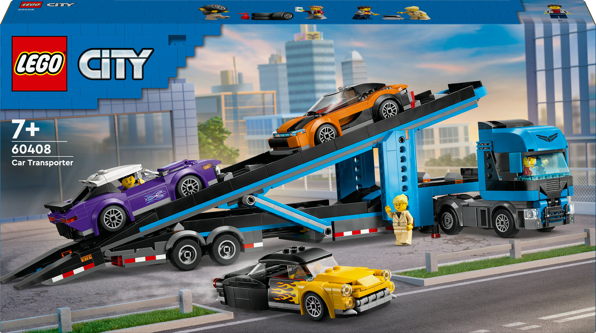 LEGO City Transportvoertuig met sportauto’s – 60408