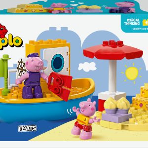 LEGO Duplo Peppa Pig bootreis – 10432