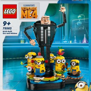 LEGO Despicable Me 4 Bouwbare Gru en Minions – 75582