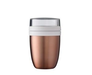 Isoleer Lunchpot Ellipse – Rose gold