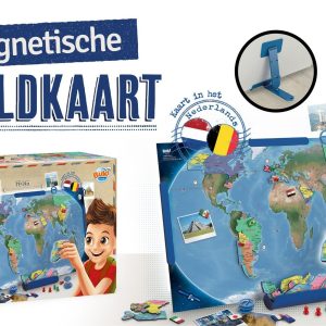 BUKI – Magnetische Wereldkaart