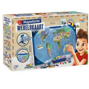 BUKI – Magnetische Wereldkaart