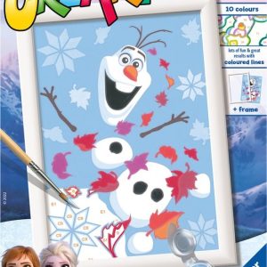 CreArt Junior Schilderen op nummer – Disney Frozen Cheerful Olaf