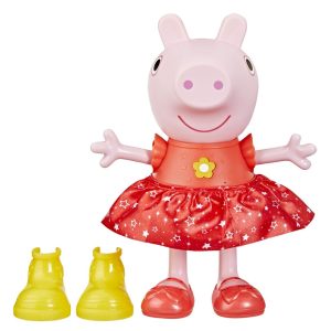 Peppa Pig – Peppa’s Modderpoelen Feestje – Interactieve pop (30cm)