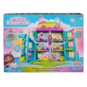 Gabby’s Dollhouse – Gabby’s Celebration Dollhouse (Rainbow)