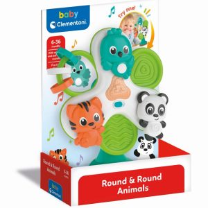 Baby Clementoni – Round & Round Animals