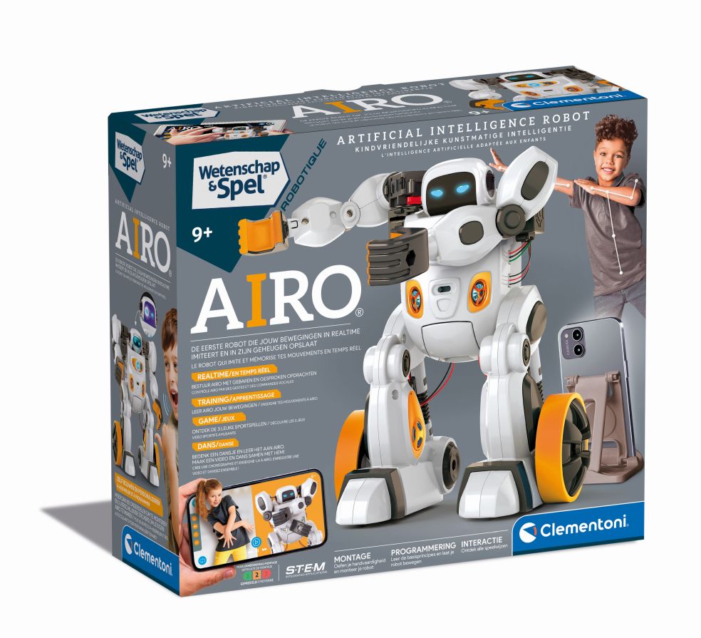 Wetenschap & Spel – Robotics – AIRO (Artificial Intelligence Robot)