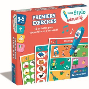 Mon stylo interactif – Premiers exercices. 3+. 3xLR41 Incl. 54452810