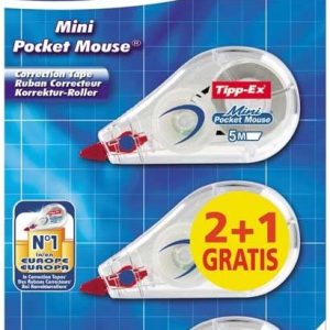 BIC Tipp-Ex Mini Pocket Mouse – 2+1 gratis