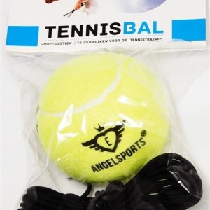 Tennisbal met elastiek in polybag