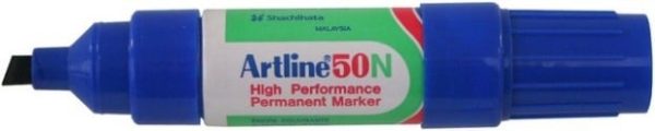 Artline Permanente Marker "50N" schuine punt, lijndikte 3-6mm - blauw