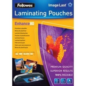 Fellowes ImageLast Lamineerhoezen A4 80Mic Gloss – 100stuks