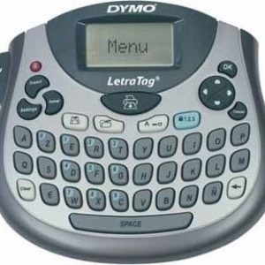 Dymo “LetraTag” Azerty bureau model + tape