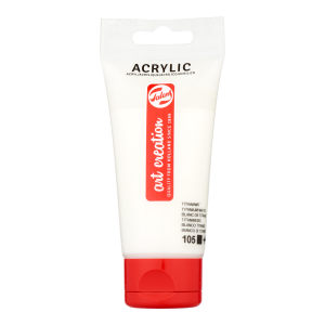 ArtCreation Acrylverf tube 75ml – Titaanwit