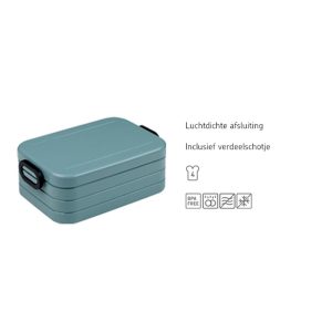 Lunchbox take a break midi – Silver