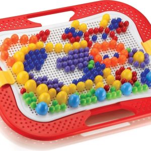 Quercetti FantaColor Steeknagels – Design Mix 300-delig (valiesje)