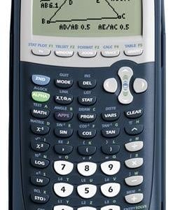 Rekenmachine (grafisch) Texas Instruments TI-84 Plus met USB Link – zwart