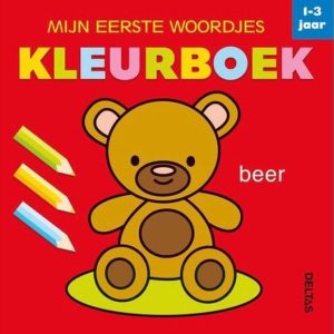 Mijn eerste woordjes kleurboek (1-3jaar)