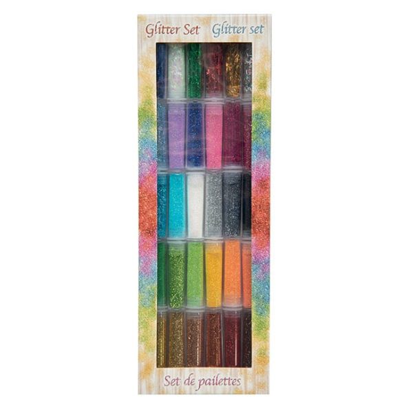 Glitterset 30 kleuren
