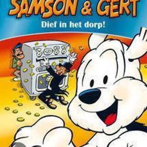 samson  en gert dief in het dorp