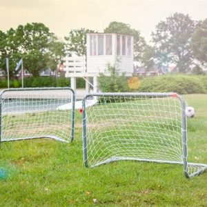 voetbaldoel 2 stuks 78x56x45cm