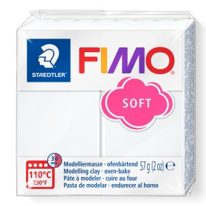 Modelleerklei Fimo soft – wit