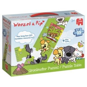 Woezel en pip groeimeter