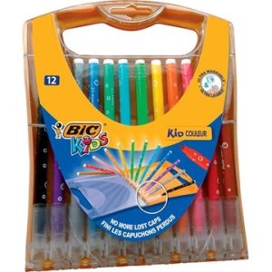 BIC Kids Viltstiften Kid Couleur Rainbow Case – 12stuks