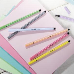 Stabilo Pen 68 PastelParade – Box 20stuks (10x pastel + 10x heldere kleuren