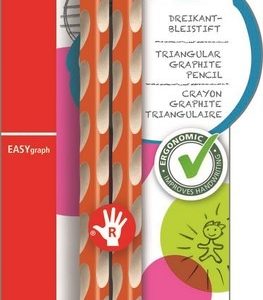 Stabilo EASYgraph HB oranje – rechts/2stuks