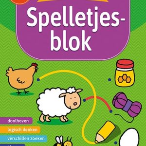 Leerrijk spelletjesblok (3-4jaar)