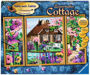 Schilderen op nummer – Betoverende cottage