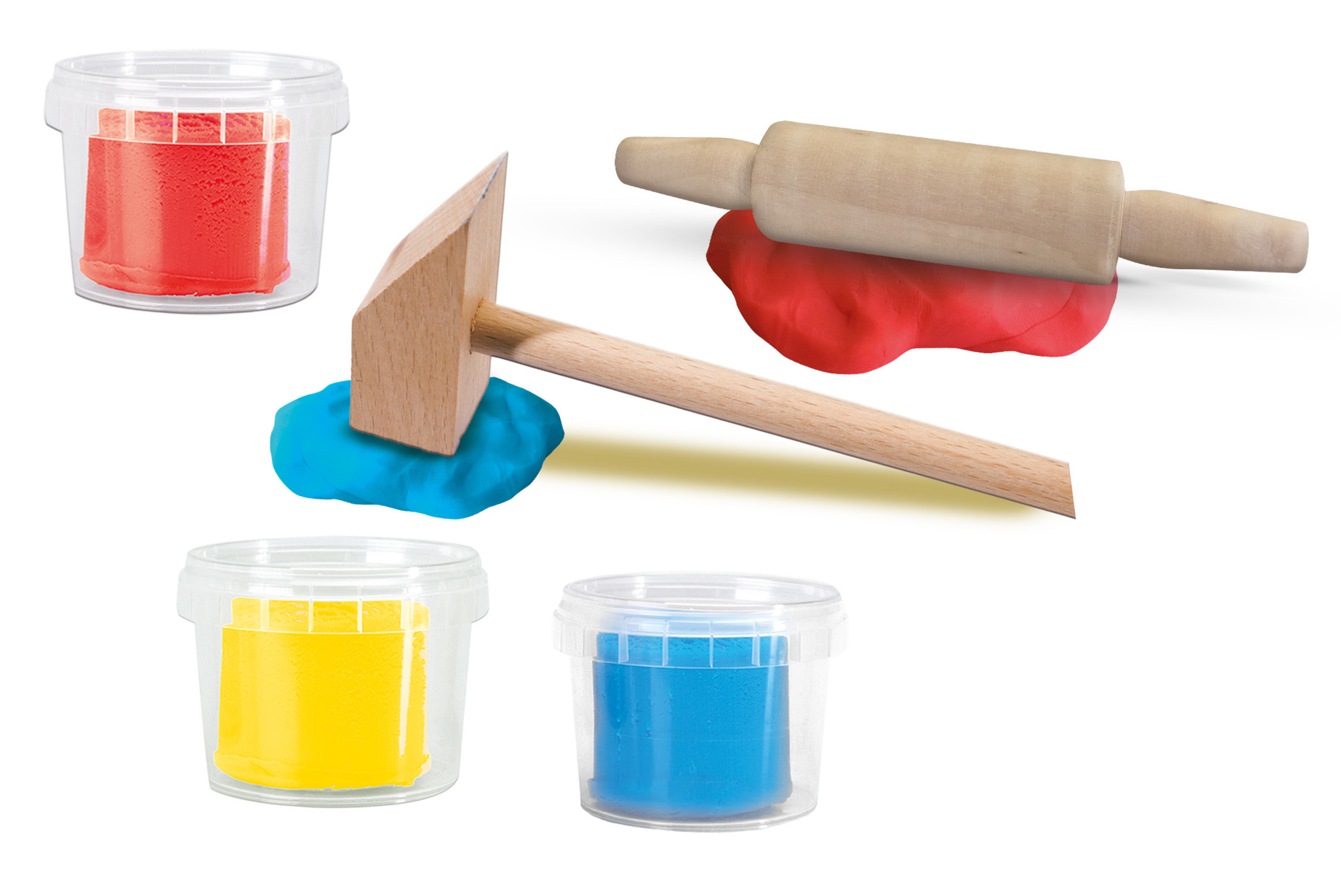 SES Creative My First - Klei met tools 3x90gr - Afbeelding 4